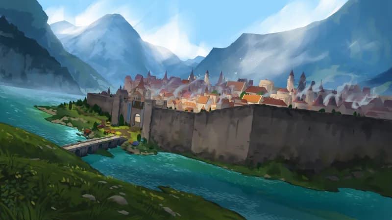 Market City Walls map, No Tower variant thumbnail