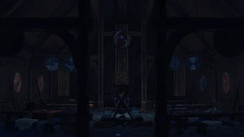 Viking Longhouse map, Dark variant thumbnail