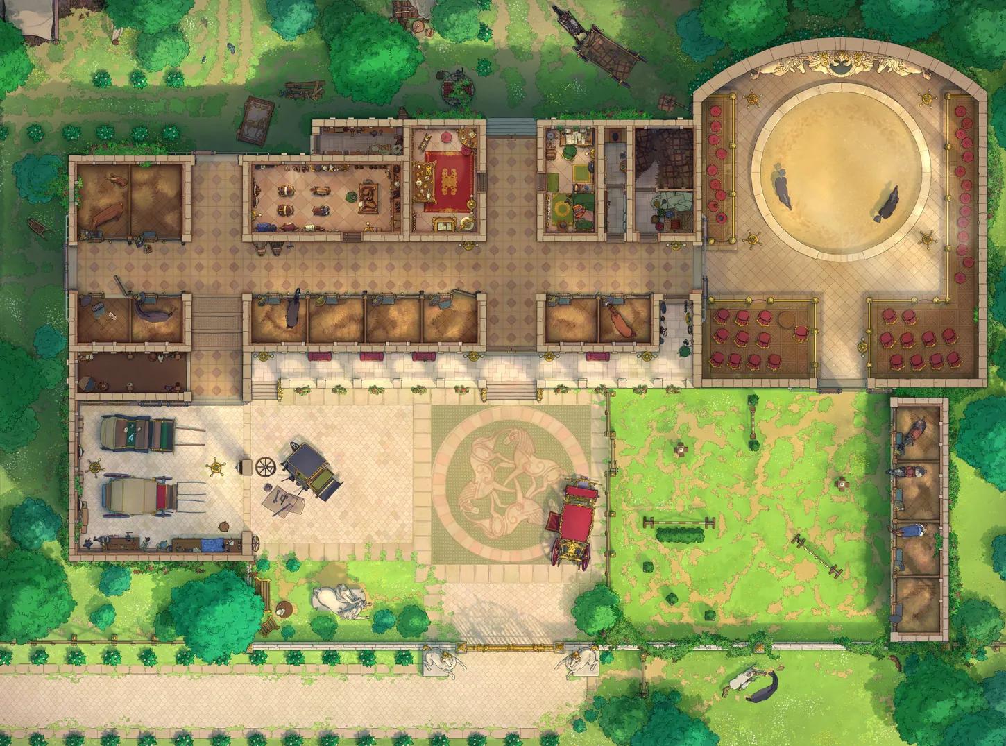 Royal Stables map, Duck Vs Crab variant thumbnail