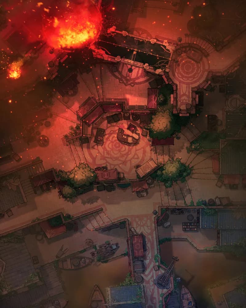 Marketplace Bridge map, Fire variant thumbnail