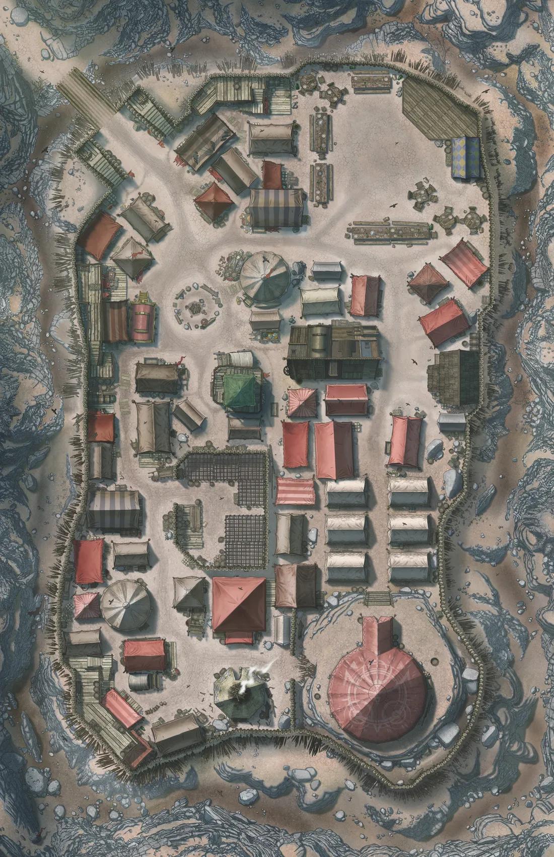 Pelgrut Hideaway map, Ravine Day variant thumbnail