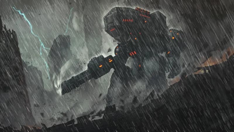 Eversor Mech Battlefield map, Rain variant thumbnail