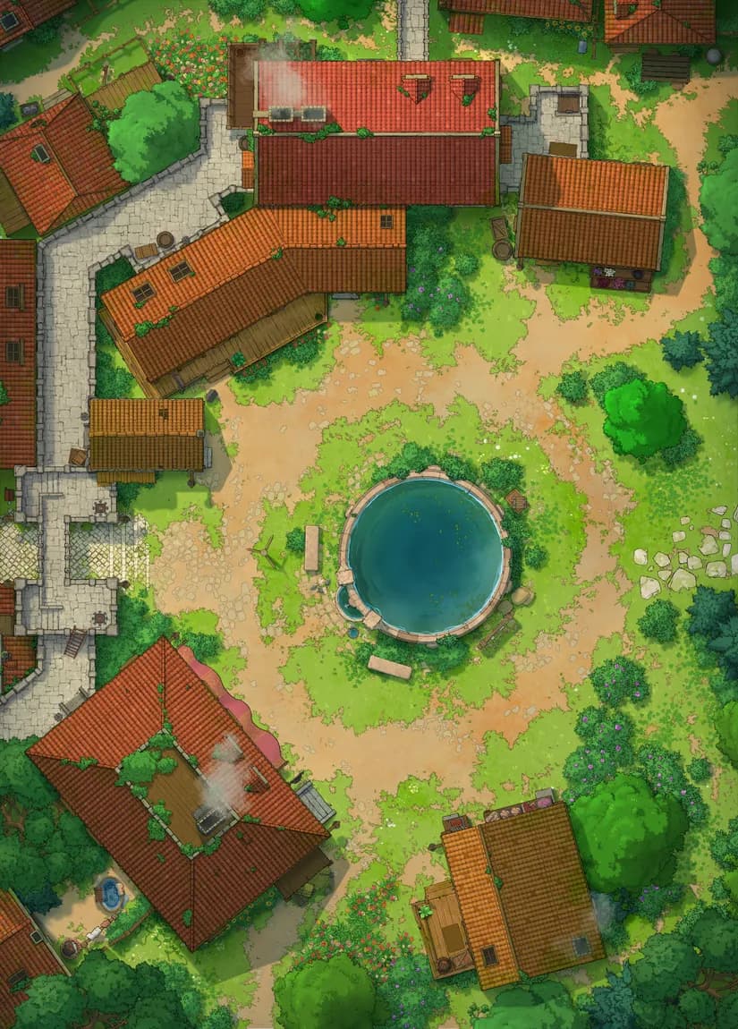 Heart of the Village map, No Animals variant thumbnail