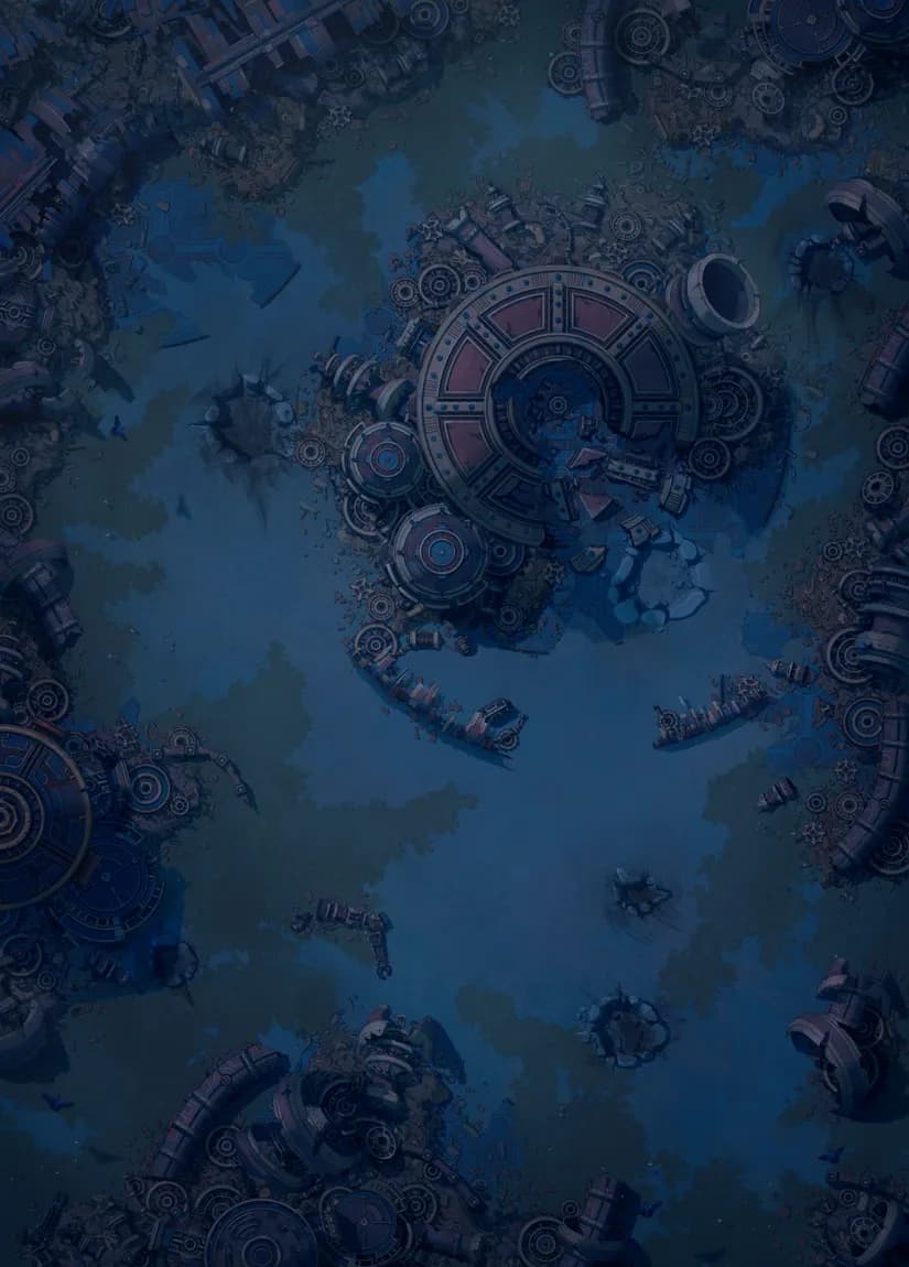 Gnome Minefield map, No Mines Night variant thumbnail