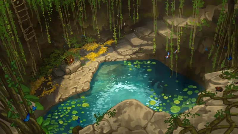 Jungle Treasure Trove map, Original Day variant thumbnail