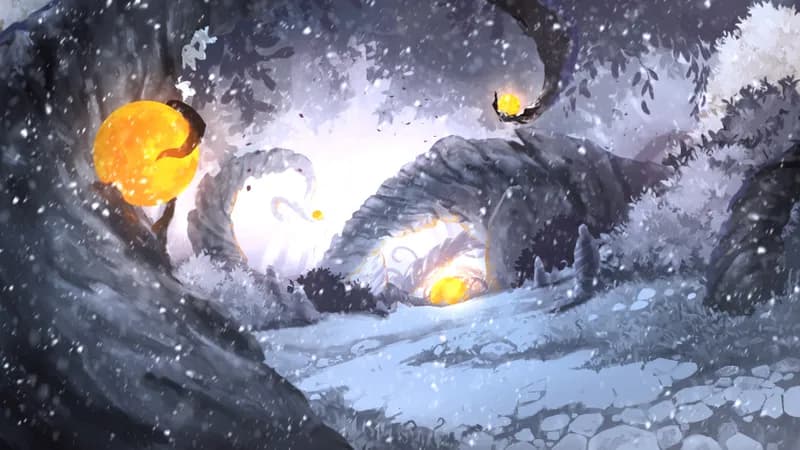 Haunted Hollow map, Winter variant thumbnail