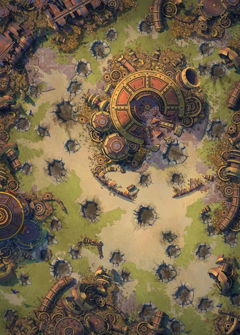 Gnome Minefield map, Detonation variant thumbnail