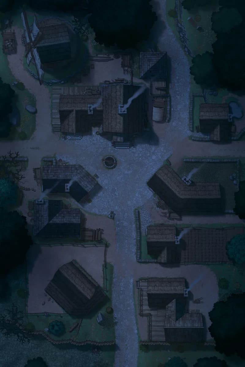 Hauthell map, 03 Original Night variant thumbnail