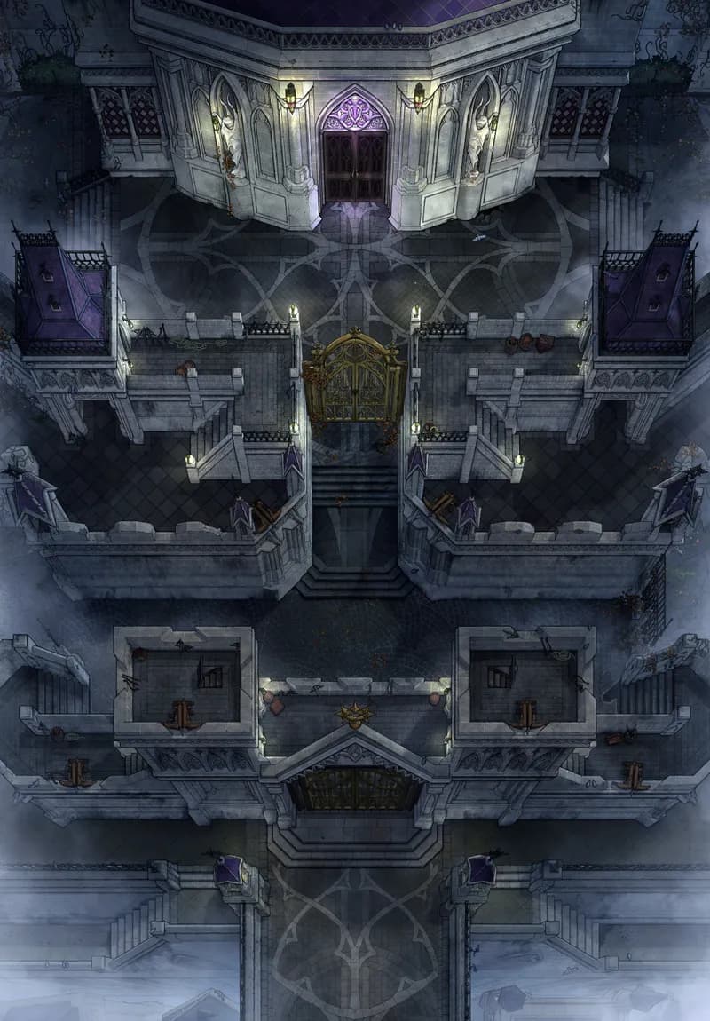 Gated Ramparts map, Duck Vs Crab variant thumbnail