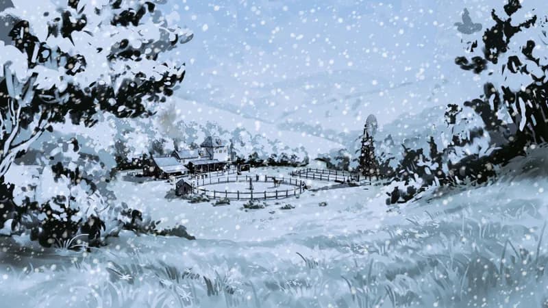 Pastoral Village Stables map, Winter variant thumbnail
