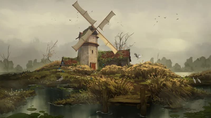 Mellow Marshland Mill map, Fen variant thumbnail