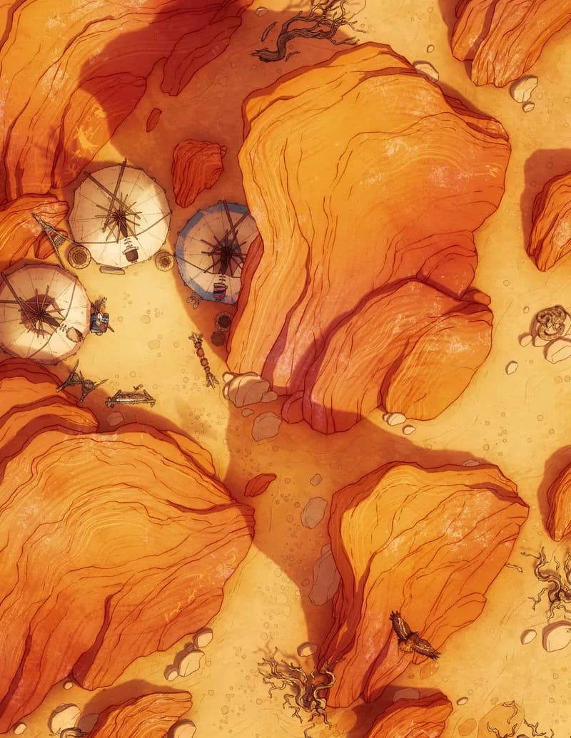 Garden of the Gods map, Dry variant thumbnail
