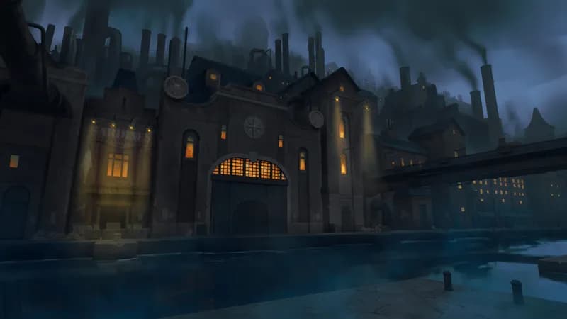 Iron Wharf map, No Boat Night variant thumbnail