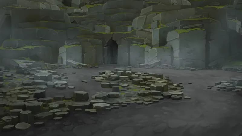 Melting Glacier map, Mountain variant thumbnail