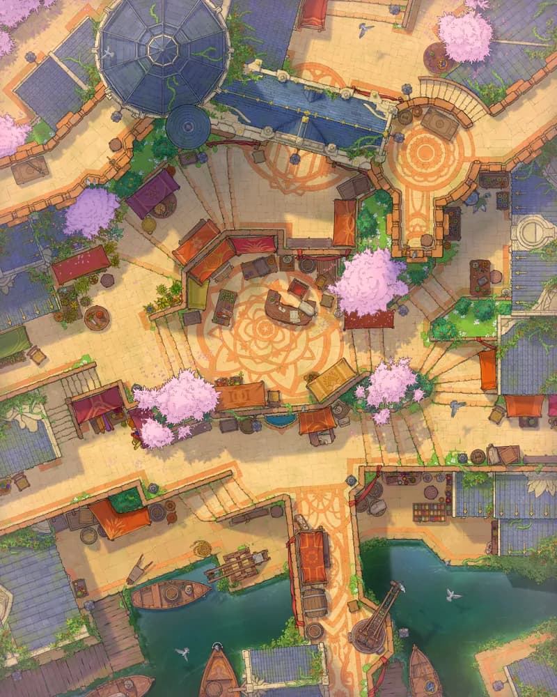 Marketplace Bridge map, Spring variant thumbnail