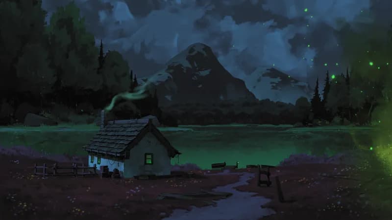 Serene Lakeside map, Witch Hut variant thumbnail