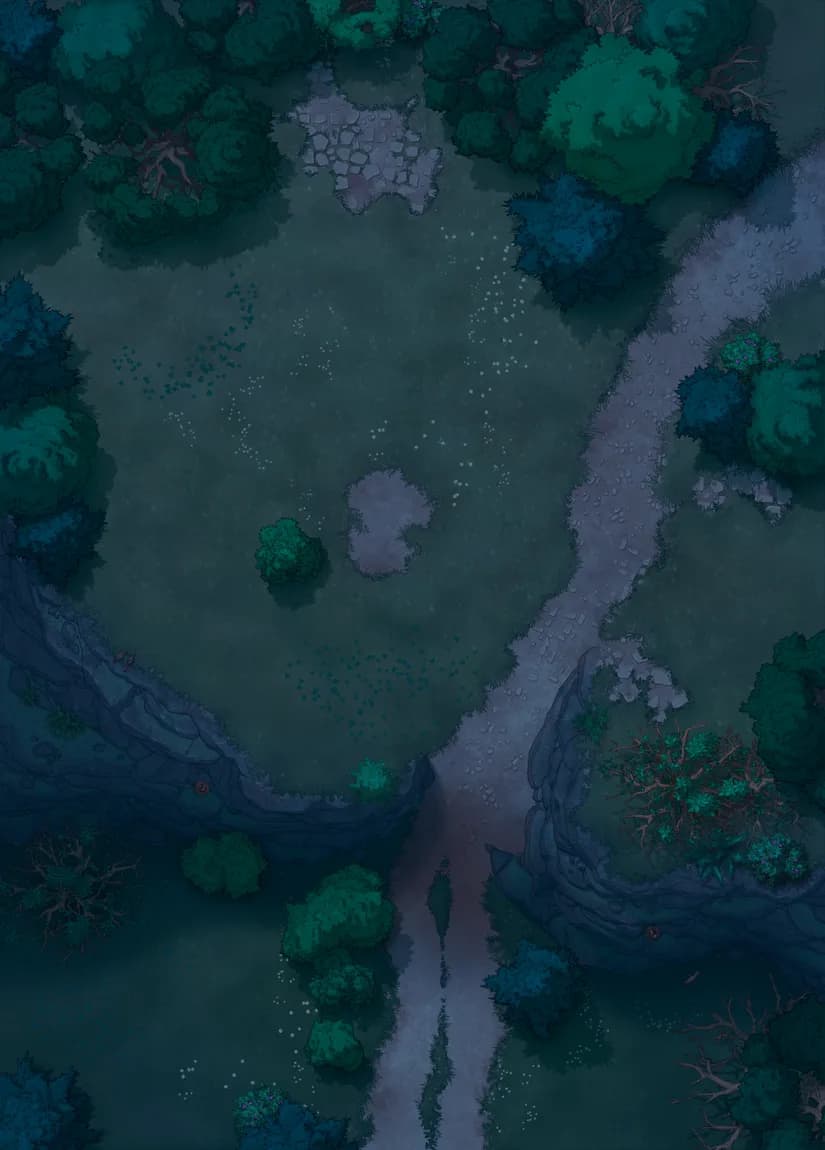 Caravan Camp map, Natural Night variant thumbnail