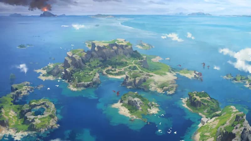 Pirate Islands map, Natural Day variant thumbnail