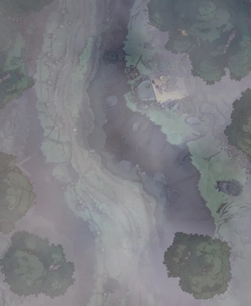 Forest Pass map, Fog variant thumbnail