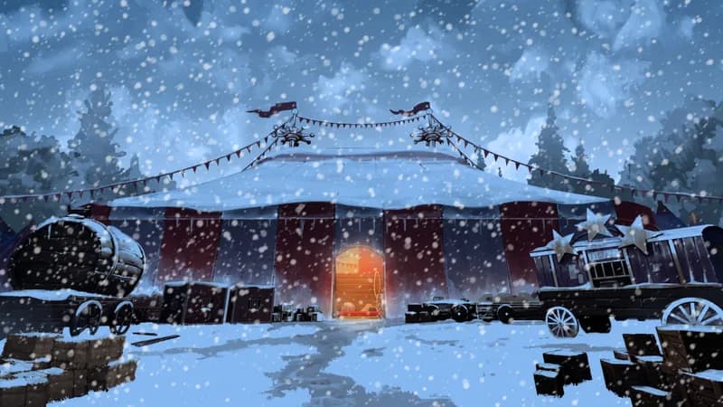 Travelling Circus map, Winter variant thumbnail