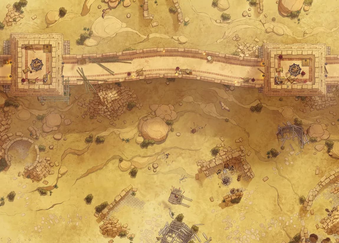 Great Wall map, Desert variant thumbnail