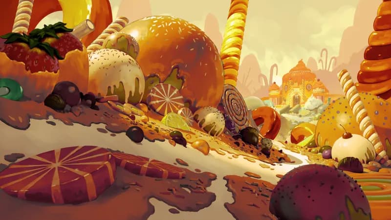 Candy Castle map, Sundrop variant thumbnail