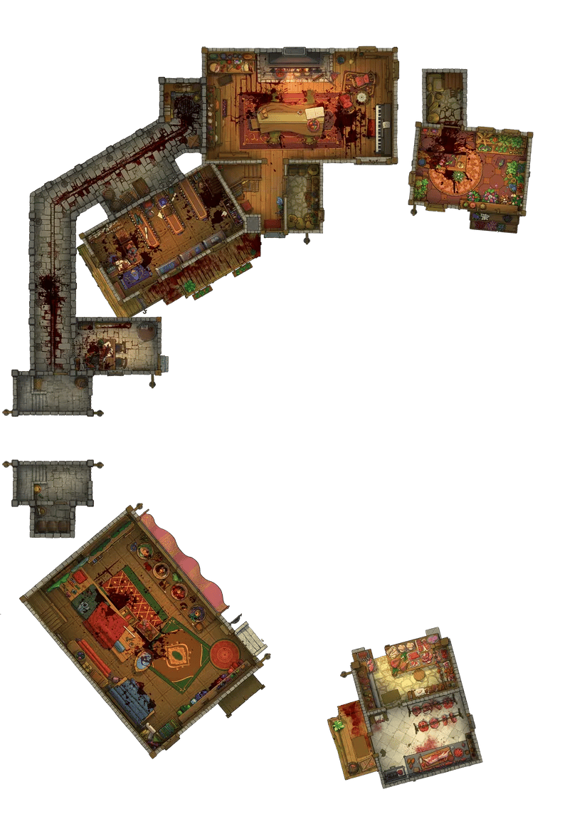 Heart of the Village map, Interior Floor 01 Massacre Tile variant thumbnail