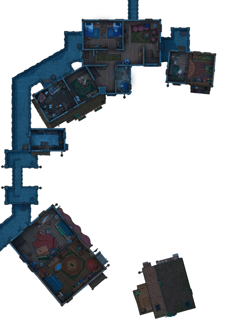 Heart of the Village map, Interior Floor 02 Dark Tile variant thumbnail