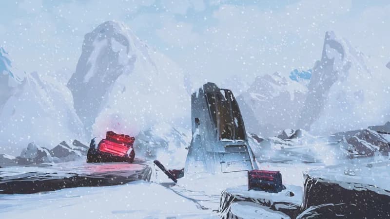Crash Site Repair Camp map, Winter variant thumbnail