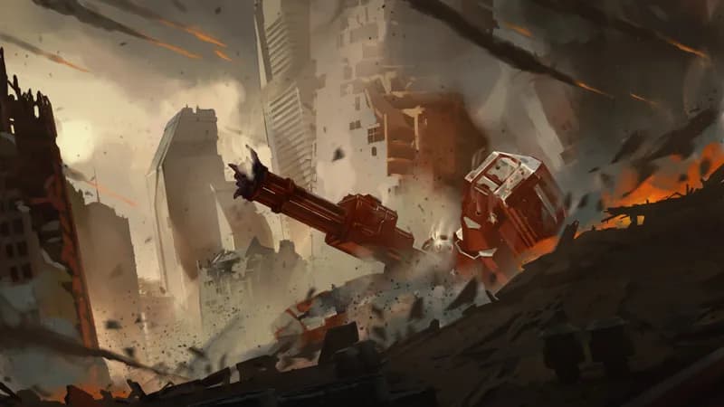 Eversor Mech Battlefield map, Breached variant thumbnail