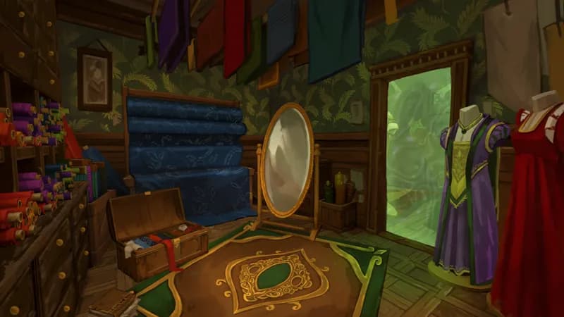 Village Tailor map, Gelatinous Cube variant thumbnail