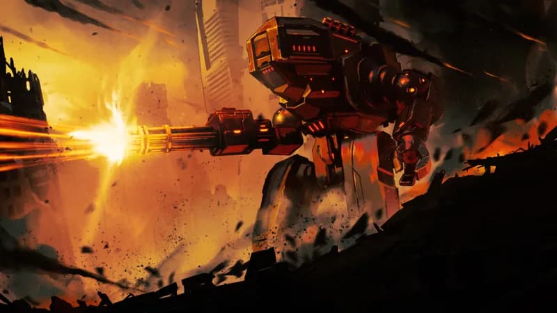 Eversor Mech Battlefield map, Gunner variant thumbnail