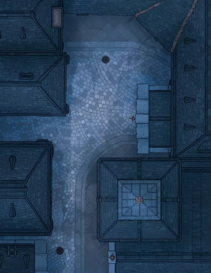 Dark Alleys map, Layout 2 Empty variant thumbnail