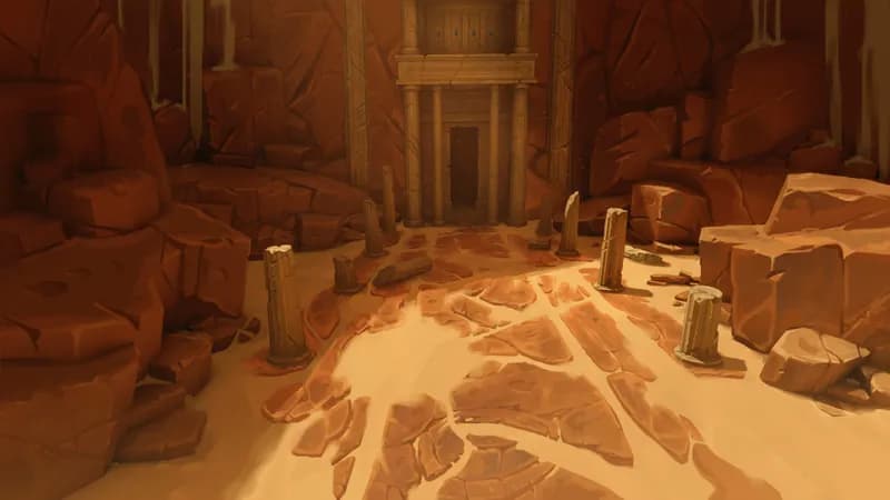 Blue Dragon Lair map, No Foreground variant thumbnail