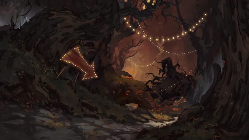 Monster Festival map, Festerwood Trail variant thumbnail