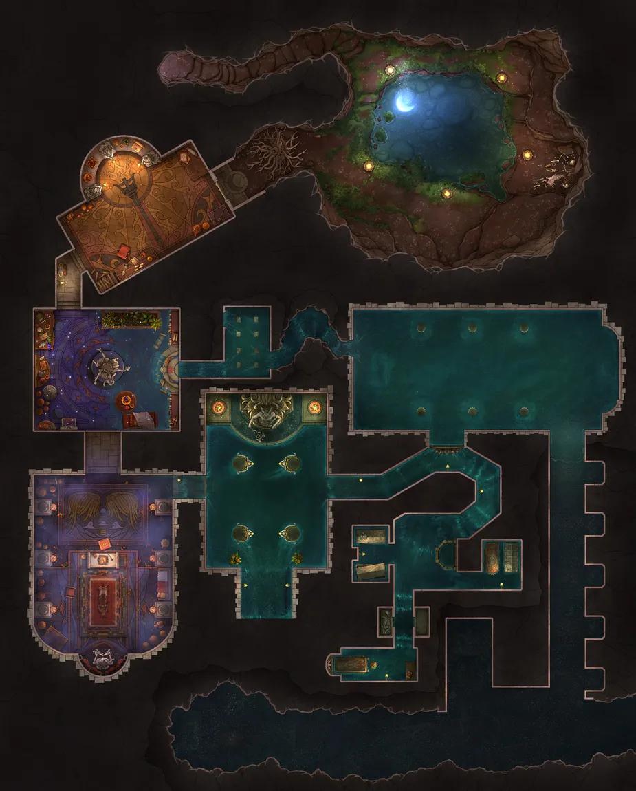 Archon's Catacombs map, Flood Stage 03 variant thumbnail