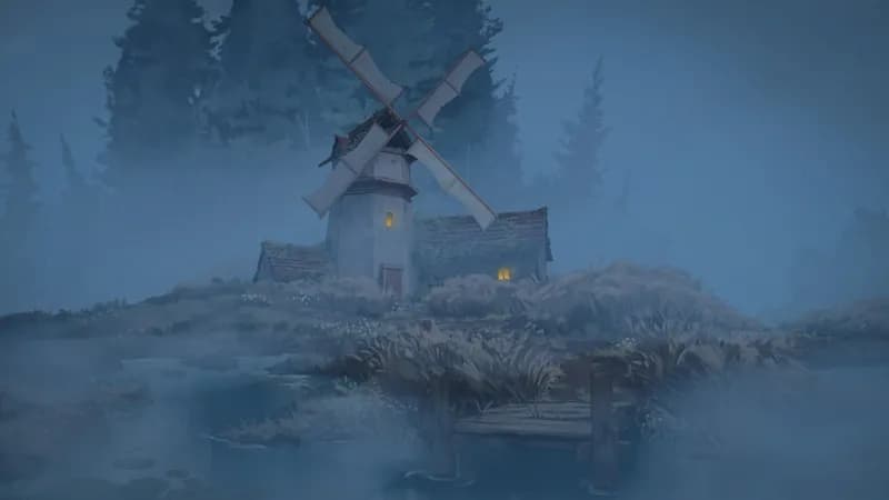 Mellow Marshland Mill map, Fog variant thumbnail