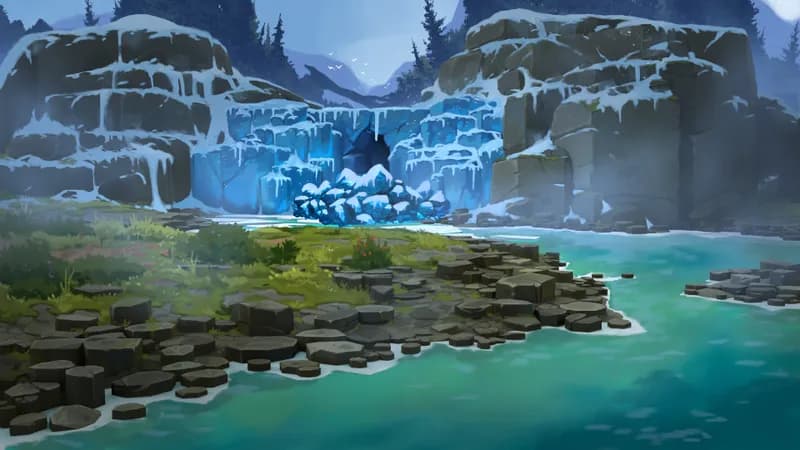 Melting Glacier map, Cave in variant thumbnail