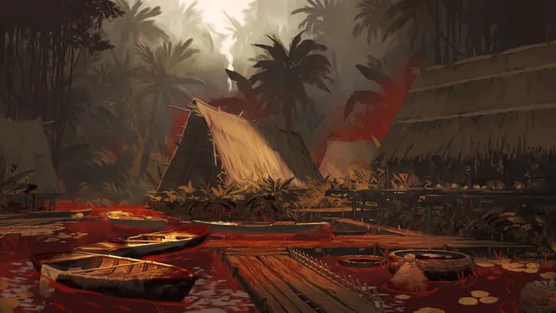 Jungle Village map, Blood River variant thumbnail