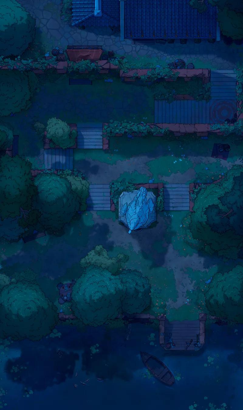 Mossy Steps map, Dark variant thumbnail