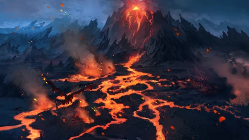 Dragon's Domain map, Natural Night variant thumbnail