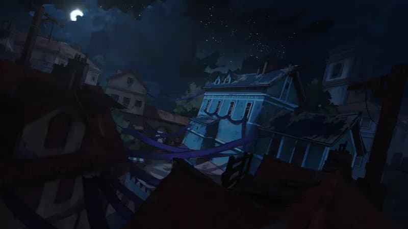 City Rooftop Chase map, Original Night variant thumbnail