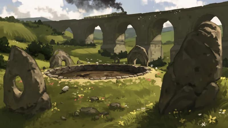Burial Barrow map, Train variant thumbnail