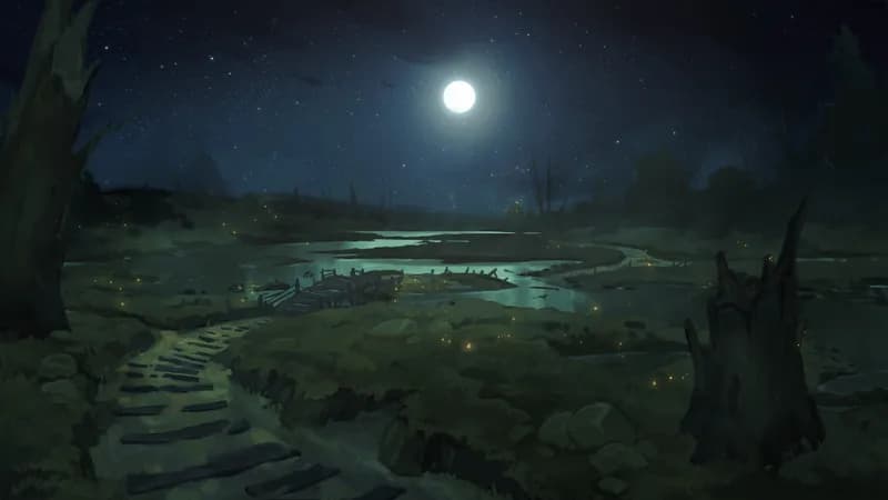 Banshee Moor map, Night Sky variant thumbnail