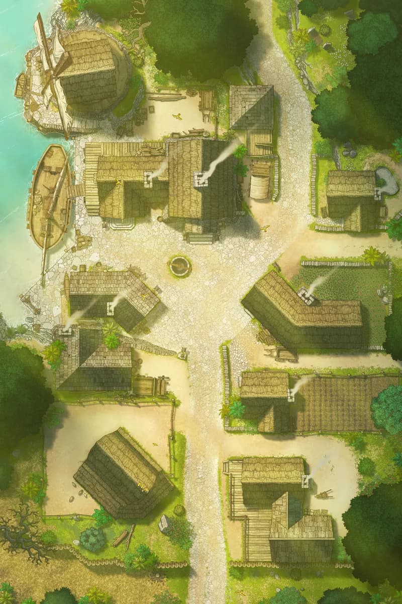 Hauthell map, 03 Tropical Day variant thumbnail