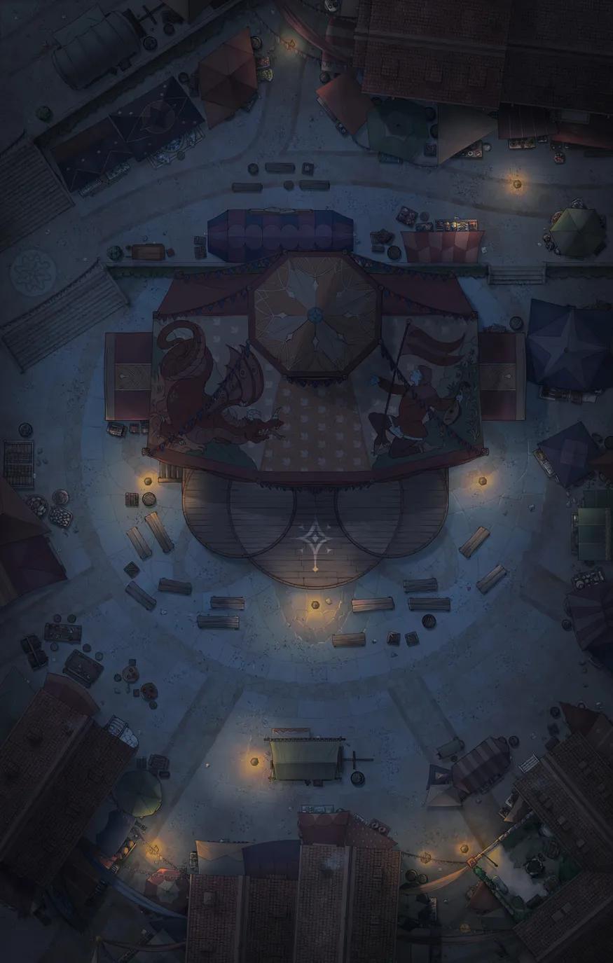 Marketplace Festival map, Original Night variant thumbnail