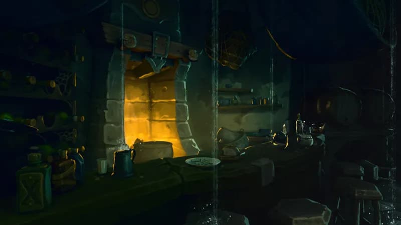 Eeler's Inn map, Rain variant thumbnail