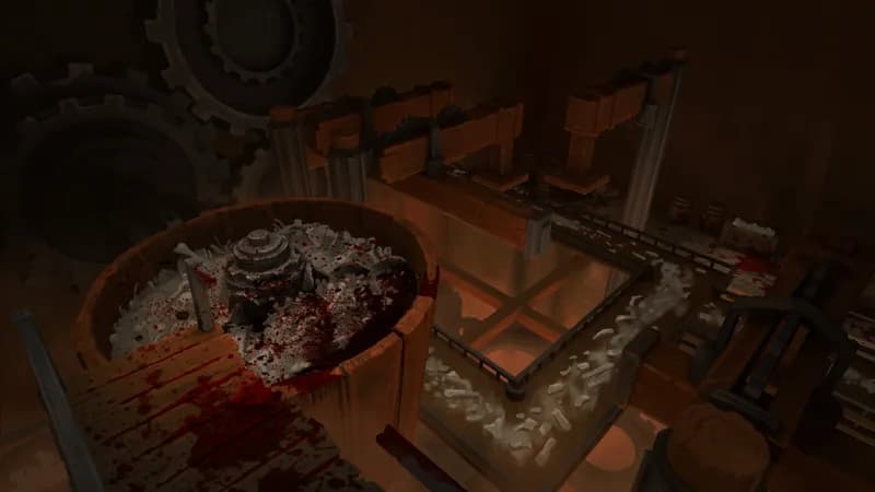 Bone Mill Interior map, Massacre variant thumbnail