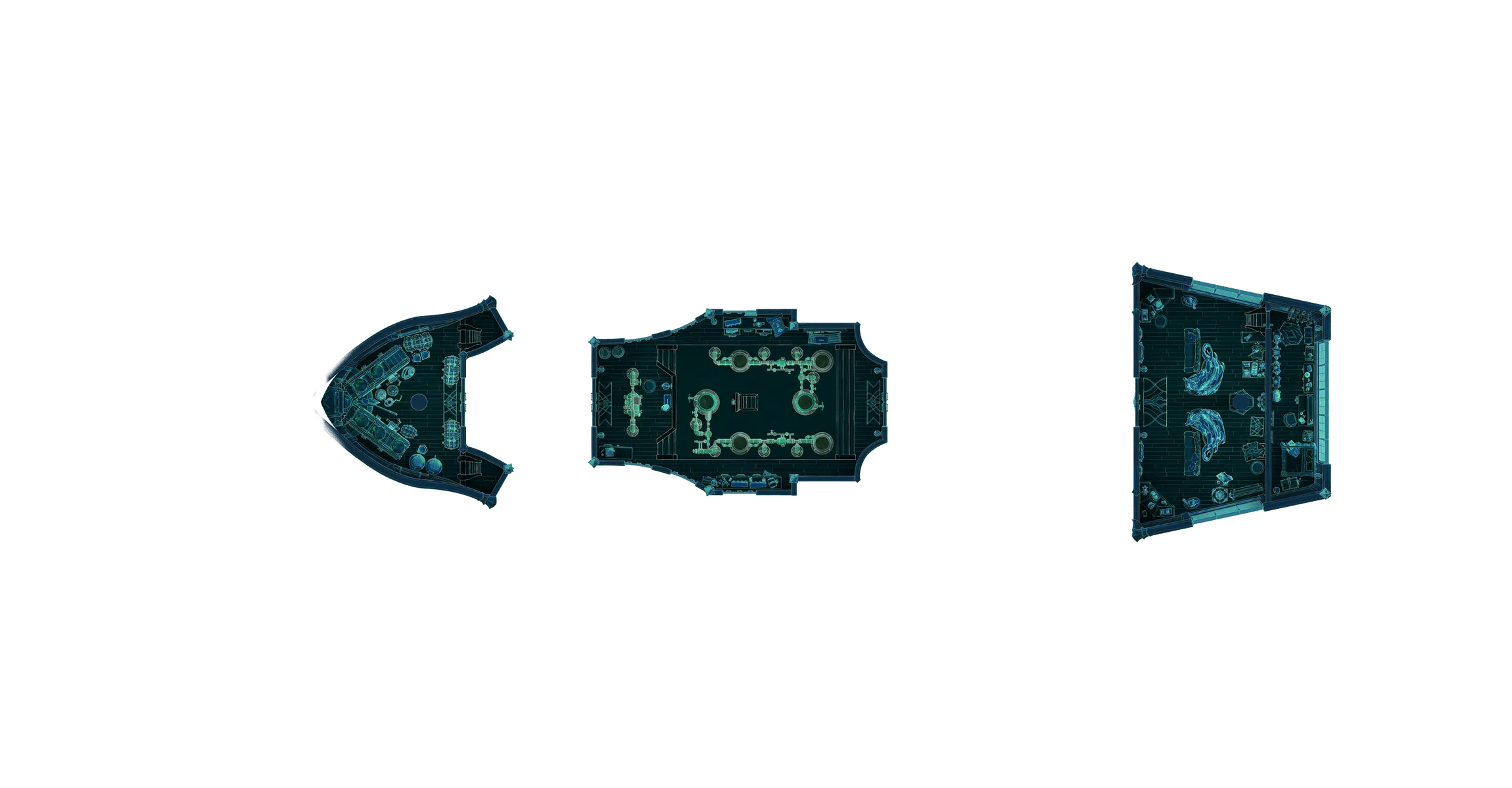 Dragon Ship Interior map, Top Deck Haunted variant thumbnail