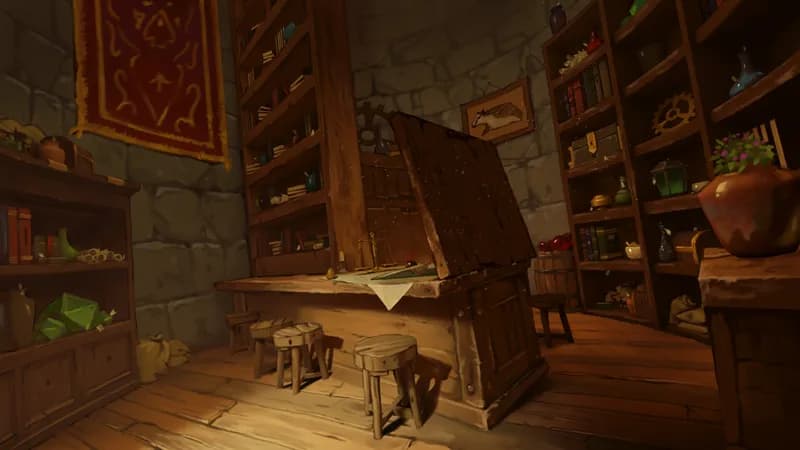 Badger Hill Shop map, Door Up variant thumbnail